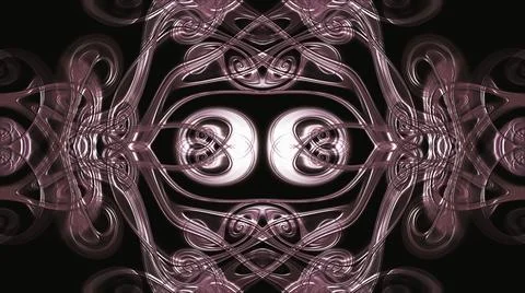 Computer generated artificial fluid-art texture イラスト素材