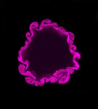 Computer generated artificial rainbow fluid texture frame Stock Illustration