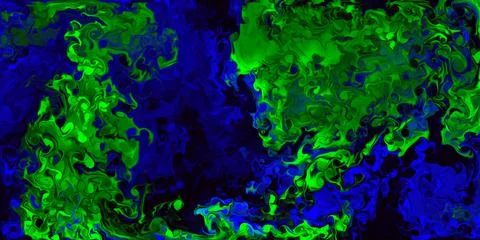 Computer generated artificial rainbow fluid texture Stock Illustration