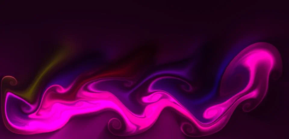 Computer generated artificial rainbow fluid texture Stock Illustration