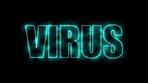 Computer generated background with burning banner virus. 3d rendering of a fiery イラスト素材