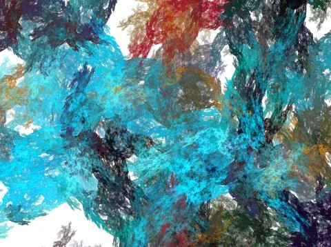 Computer generated background Stock Illustration