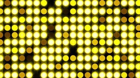 Computer generated bright flood lights background with round particles and... Stock Photos