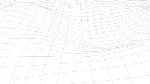 Computer generated a checkered texture. 3D rendering of a wave retro background. Illustrazione stock