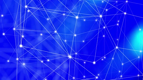 Computer generated connectivity lines design and interaction in a visual web Stock Footage 248040375