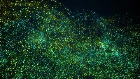 Computer generated fantastic background. Transition from a light mesh to 스톡 일러스트