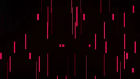 Computer generated fast short shapes lines. 3d rendering of the many vertical 스톡 일러스트