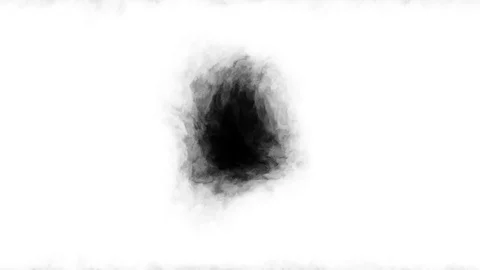 Computer Generated Flowing Ink Video stock 100538898