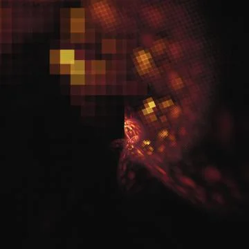 Computer generated fractal abstract background イラスト素材