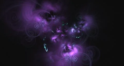 Computer generated fractal abstract background イラスト素材