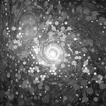 Computer generated fractal abstract background Stockillustratie