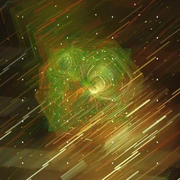 Computer generated fractal abstract background Stockillustratie