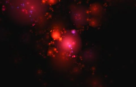 Computer generated fractal abstract background Stock Illustration