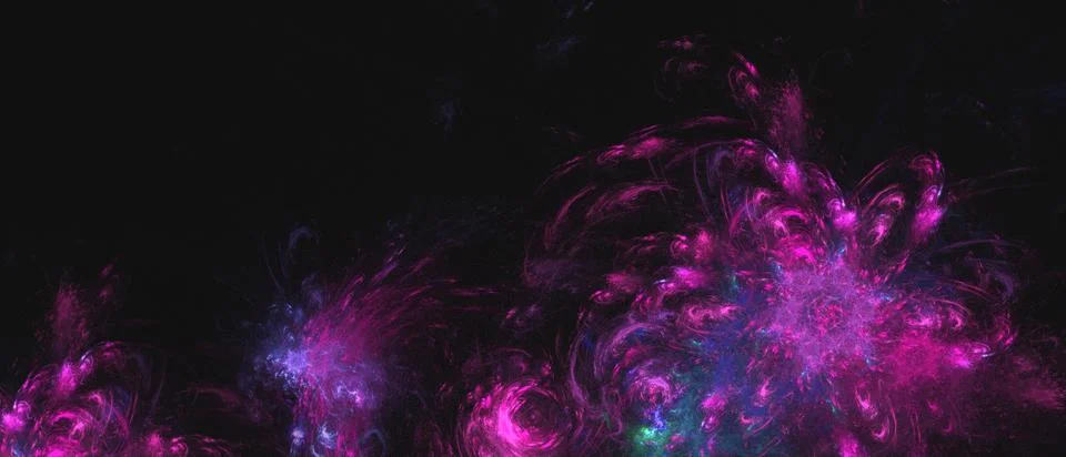 Computer generated fractal abstract background イラスト素材