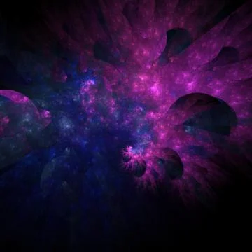 Computer generated fractal abstract background Stockillustratie