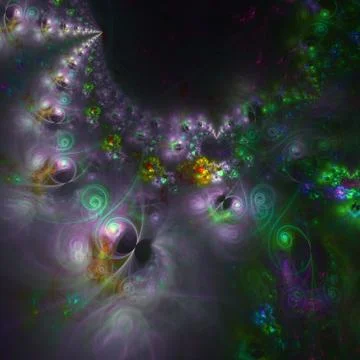 Computer generated fractal abstract background Stockillustratie