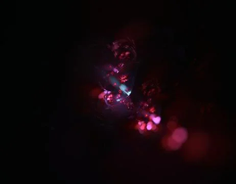 Computer generated fractal abstract background Stock Illustration