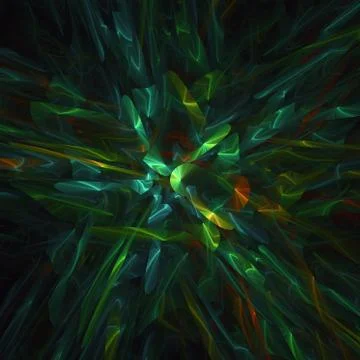 Computer generated fractal abstract background Illustrazione stock