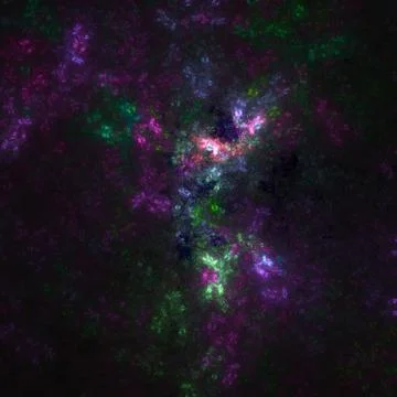 Computer generated fractal abstract background Illustrazione stock