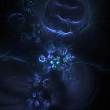 Computer generated fractal abstract background Illustrazione stock