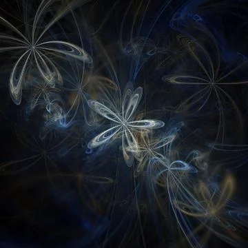 Computer generated fractal abstract background Illustrazione stock