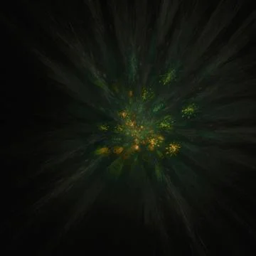 Computer generated fractal abstract background Stock Illustration