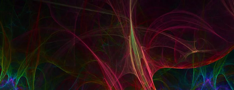 Computer generated fractal abstract background Stock Illustration