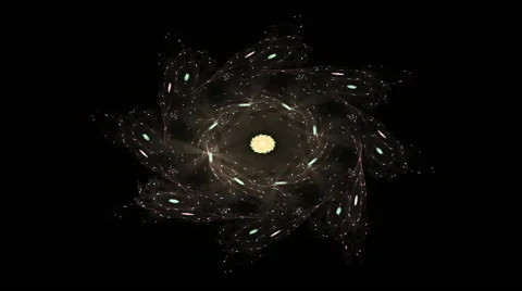 Computer generated fractal artwork for creative design, art and entertainment Stock Footage 53808692