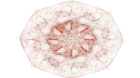 Computer generated fractal artwork for creative design, art and entertainment Stock Footage 53809337