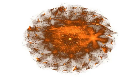 Computer generated fractal artwork for creative design, art and entertainment Stock-Footage 53809743