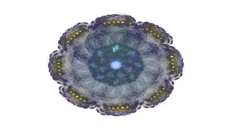 Computer generated fractal artwork for creative design, art and entertainment Stock-Footage 53809924