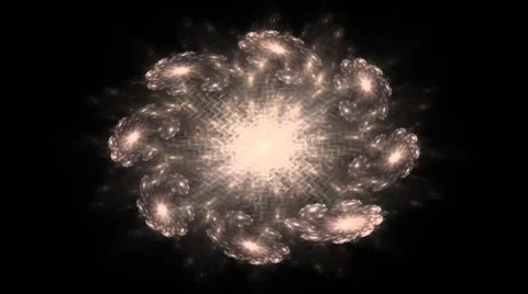 Computer generated fractal artwork for creative design, art and entertainment Vídeo Stock 61241506