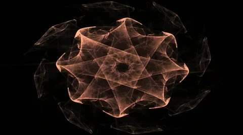 Computer generated fractal artwork for creative design, art and entertainment Video stock 61241556