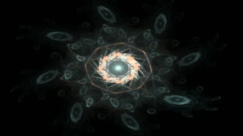 Computer generated fractal artwork for creative design, art and entertainment Видео 61241598