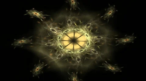 Computer generated fractal artwork for creative design, art and entertainment Stock Footage 61241754