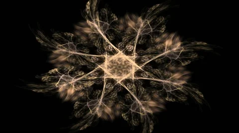 Computer generated fractal artwork for creative design, art and entertainment Video stock 61241928