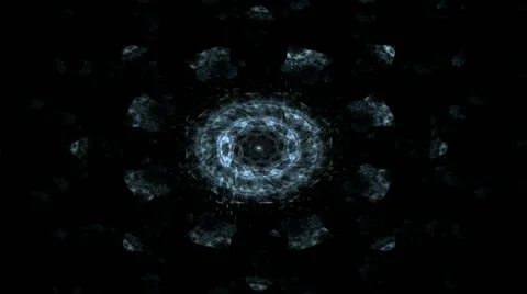 Computer generated fractal artwork for creative design, art and entertainment Stock Footage 61242009