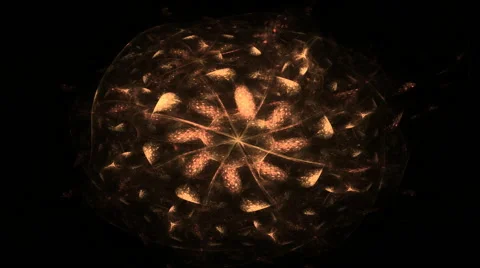 Computer generated fractal artwork for creative design, art and entertainment Video stock 61242112