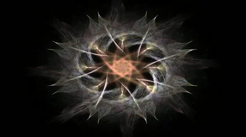 Computer generated fractal artwork for creative design, art and entertainment Video stock 61242123