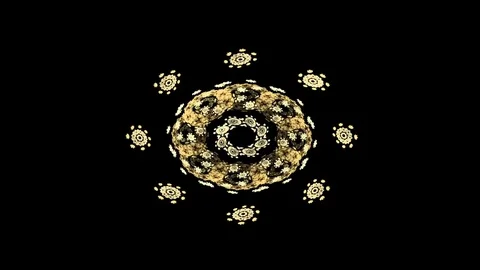 Computer generated fractal artwork for creative design, art and entertainment Stock Footage 72741539