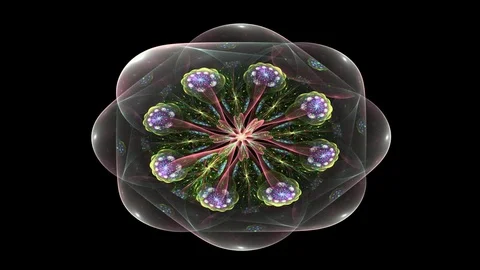Computer generated fractal artwork for creative design, art and entertainment Stock Footage 72742413
