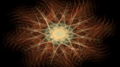 Computer generated fractal artwork for creative design, art and entertainment Stock Footage 72742442