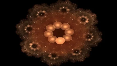 Computer generated fractal artwork for creative design, art and entertainment Stock Footage 72742502