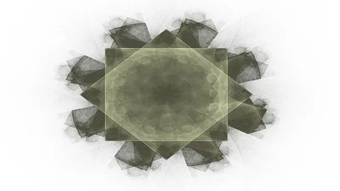 Computer Generated Fractal Artwork For Creative Design, Art And Entertainment Video stock 96059877