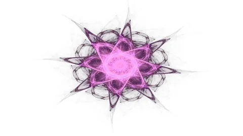 Computer Generated Fractal Artwork For Creative Design, Art And Entertainment Video stock 96069466