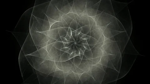 Computer generated fractal artwork for creative design and art Stock Footage 116087229