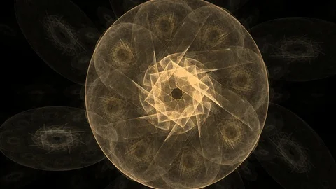 Computer generated fractal artwork for creative design, art and entertainment Stock Footage 116748024