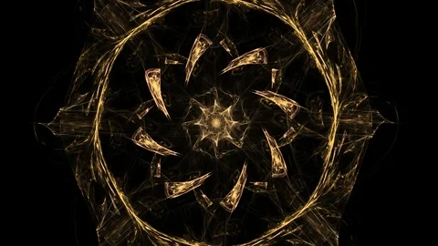 Computer Generated Fractal Artwork For Creative Design, Art And Entertainment Stock Footage 118054730