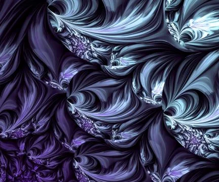 Computer generated fractal artwork Illustrazione stock