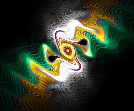 Computer generated fractal artwork Stock Illustration